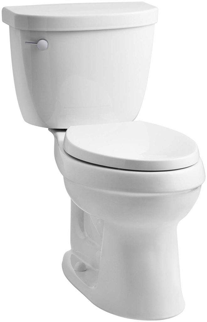KOHLER K-3609-0 Cimarron Elongated 1.28 gpf Toilet