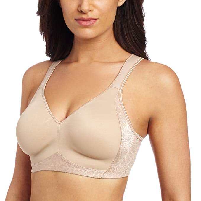 Playtex Womens Seamless18-Hour Smoothing Full-Coverage Bra