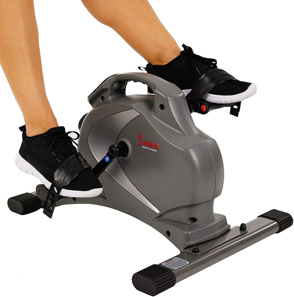 Sunny Health & Fitness Magnetic Mini Exercise pedal for the elderly