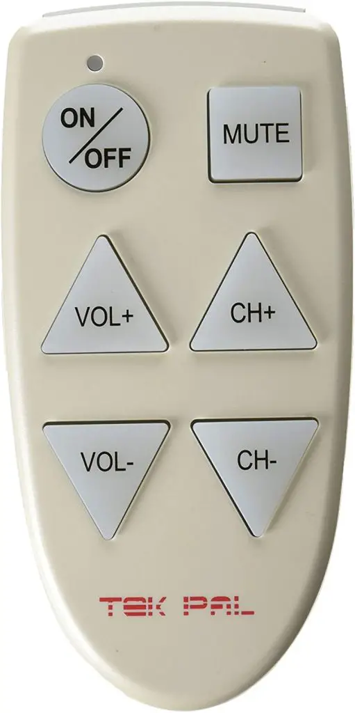  Tek Pal - Large Button TV remote controls for the elderly