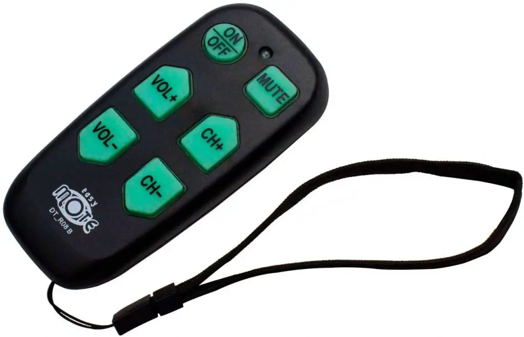 Universal Big Button TV Remote for the Elderly - remote control for seniors
