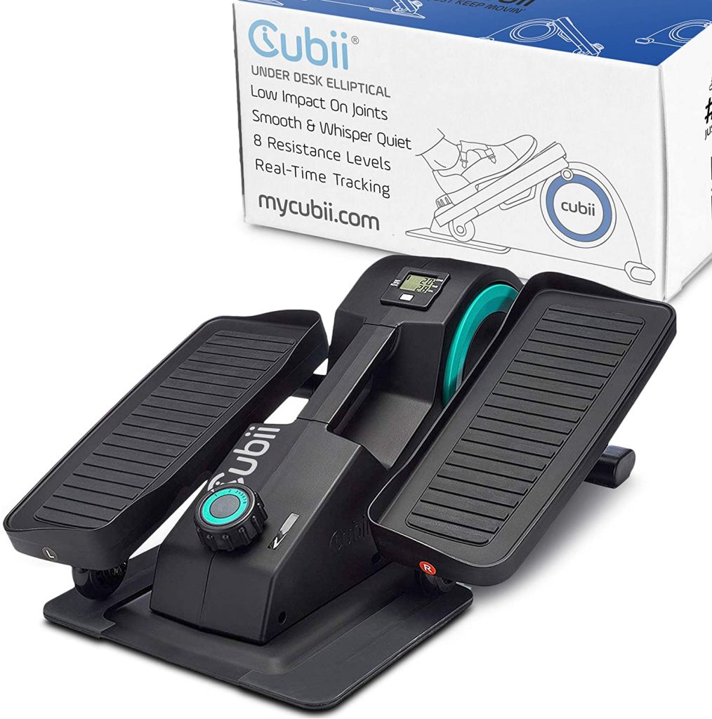 Cubii Jr. - Seated Under-Desk Elliptical Trainer - exercise pedal for seniors